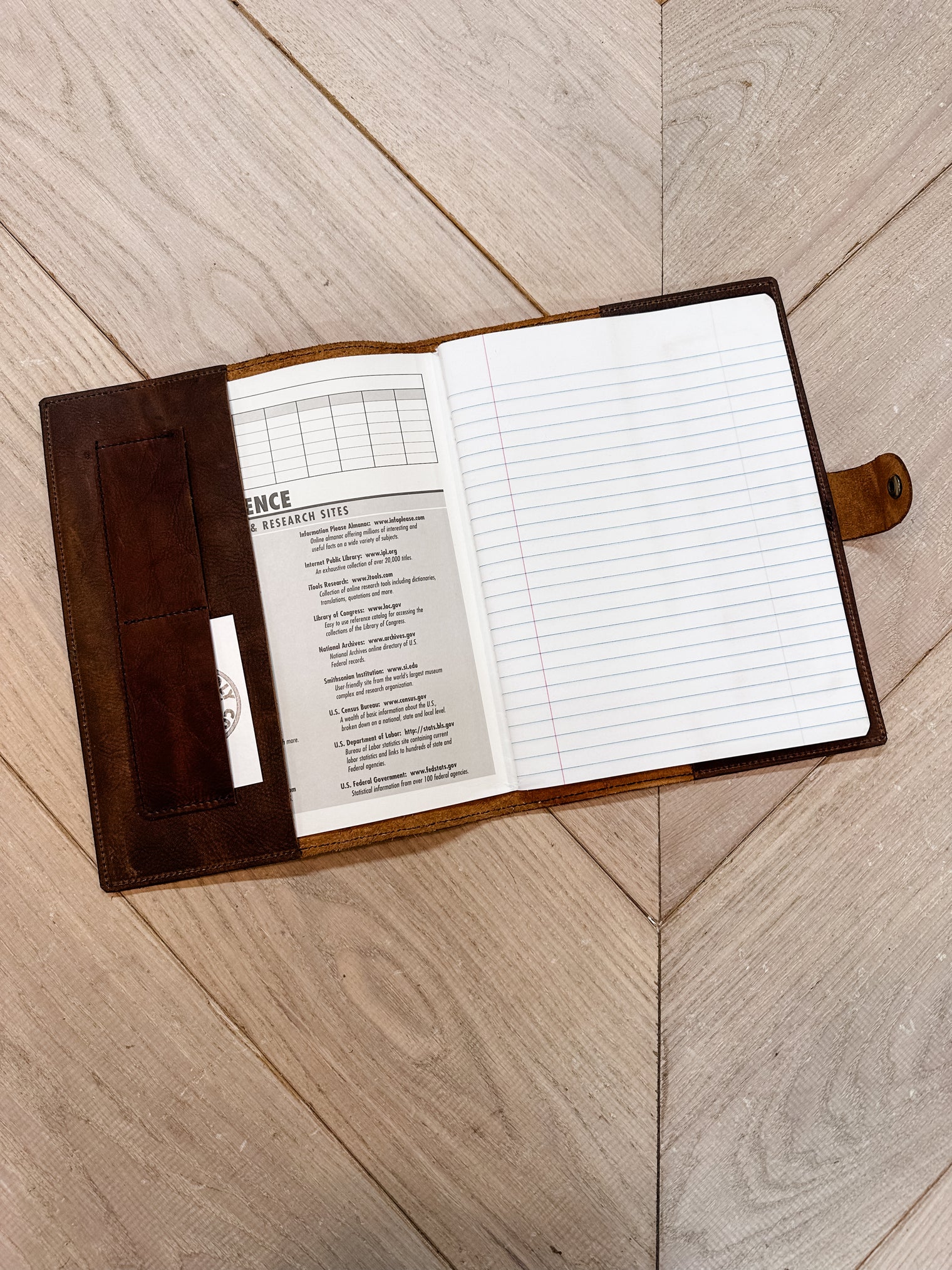 Leather Composition Notebook