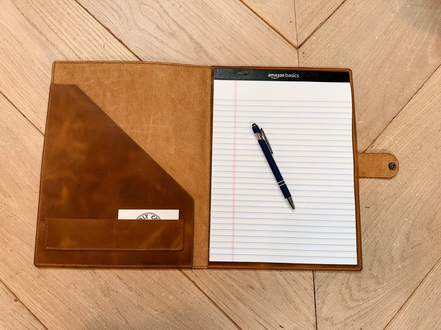 Leather Legal Size Notebook