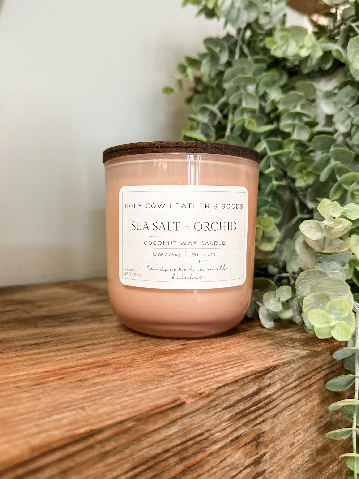 Sea Salt + Orchid • Coconut Wax Candle