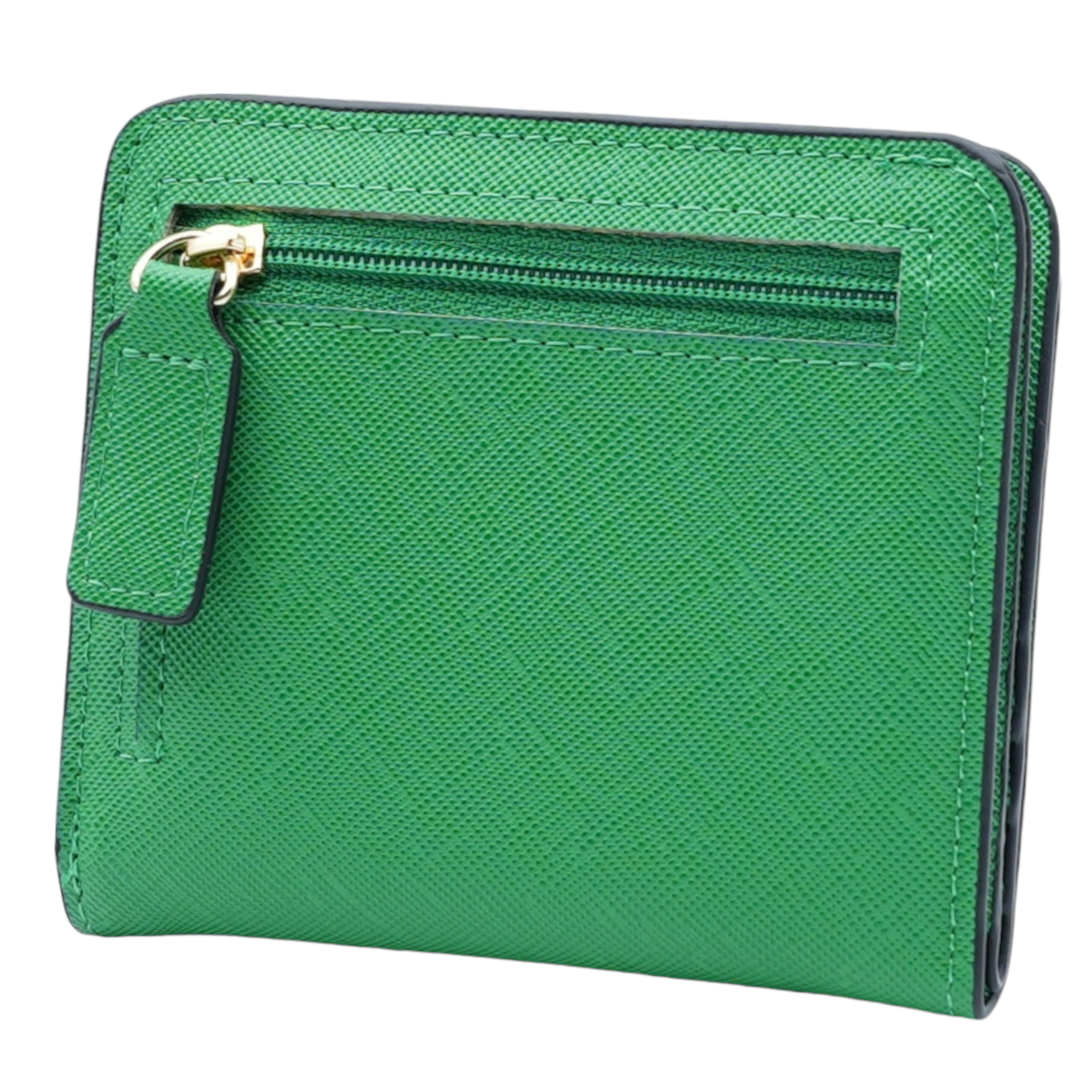 Women's Small Compact Bifold Wallet with Window ID- FINAL SALE