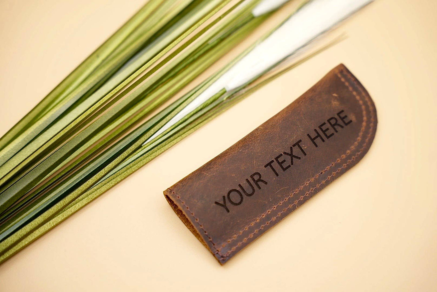 Leather Handle Potholder for Cast Iron