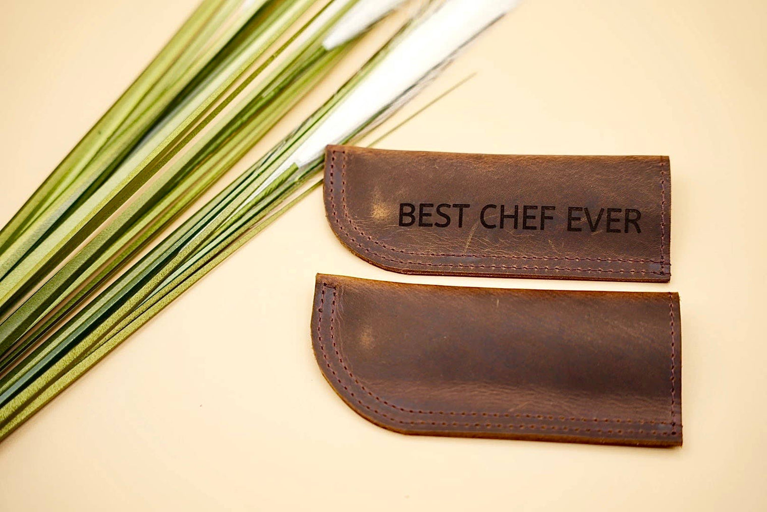 Leather Handle Potholder for Cast Iron