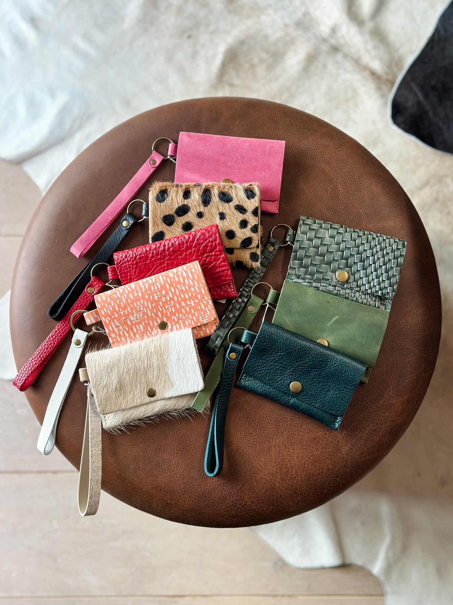 Keychain Card Wallet-Multiple Colors