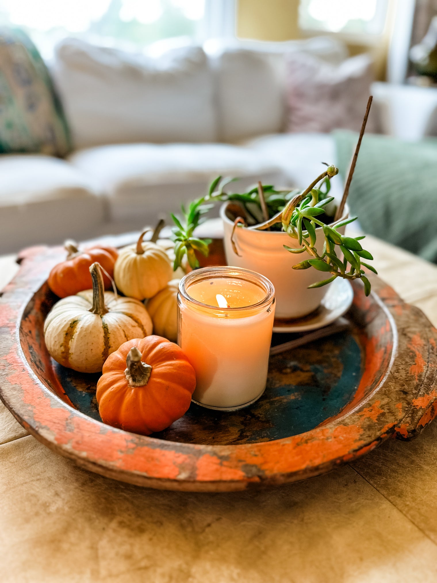 Pumpkin Chai Coconut Wax Candle