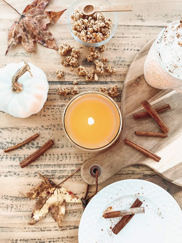 Pumpkin Chai Coconut Wax Candle