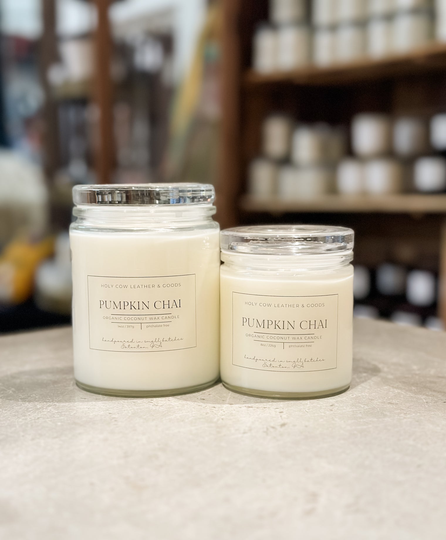 Pumpkin Chai Coconut Wax Candle