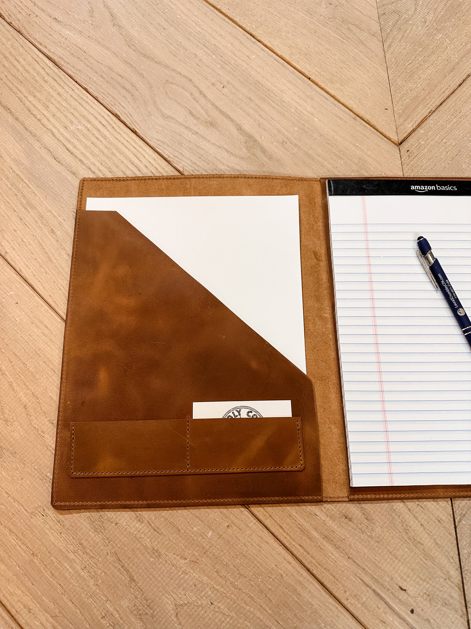 Leather Legal Size Notebook