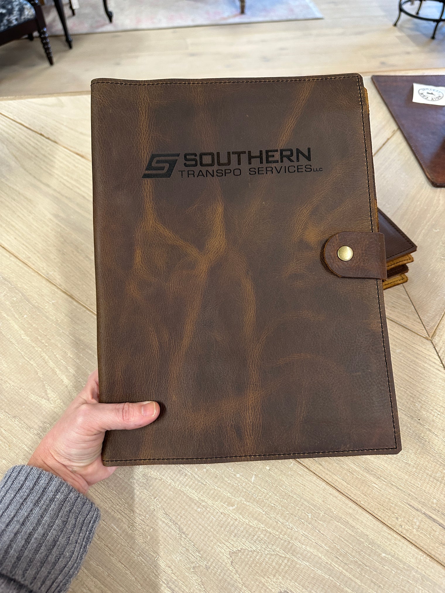 Leather Composition Notebook