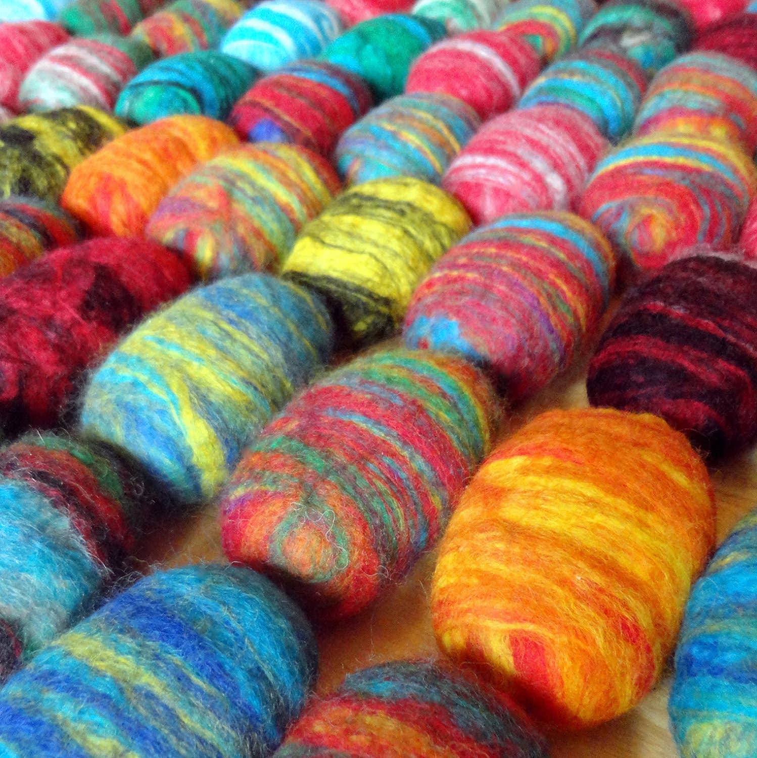 Felted Soap * Multicolored