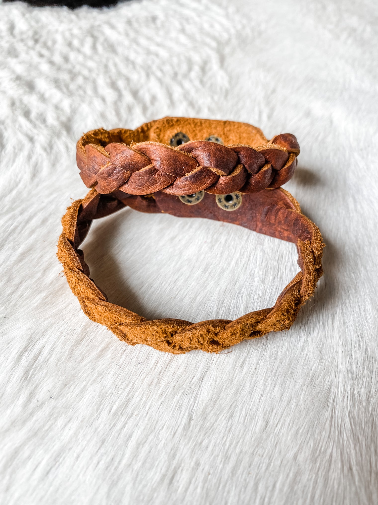 Braided Leather Bracelet-all colors