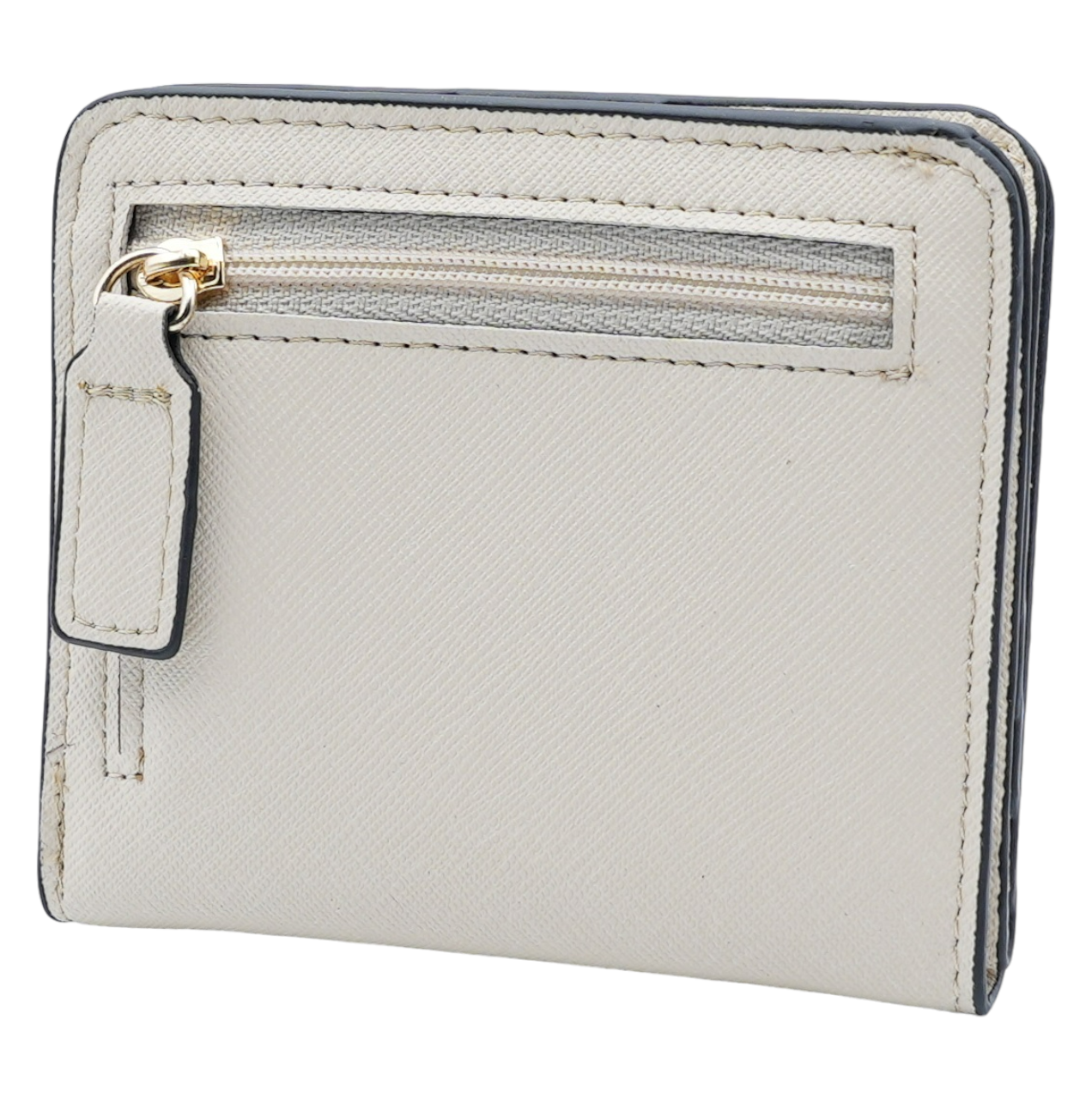 Women's Small Compact Bifold Wallet with Window ID