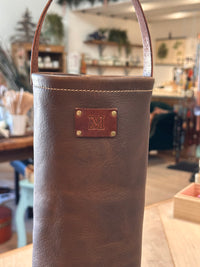 Leather Wine Bag