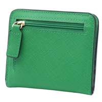 Women's Small Compact Bifold Wallet with Window ID