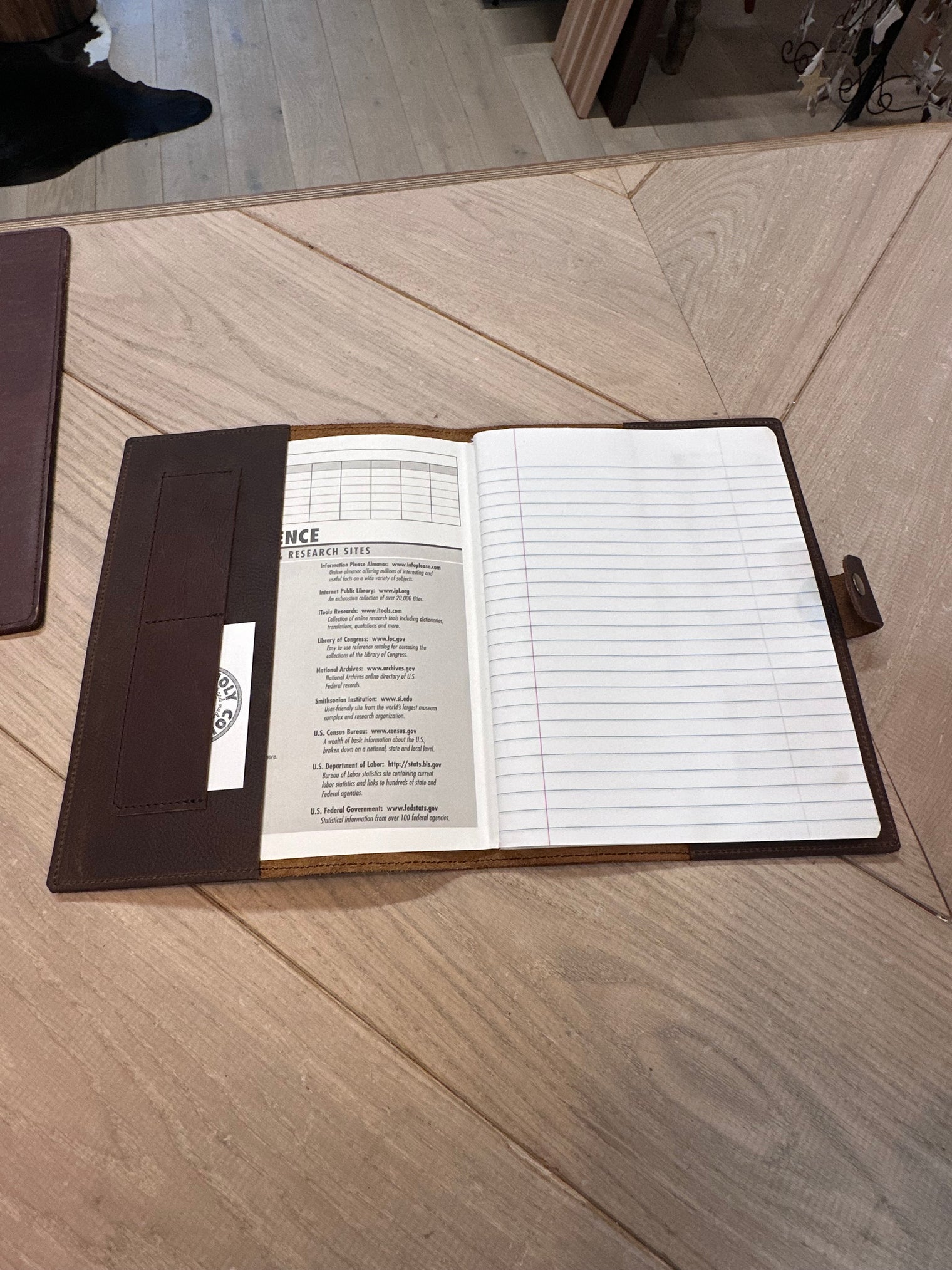 Leather Composition Notebook