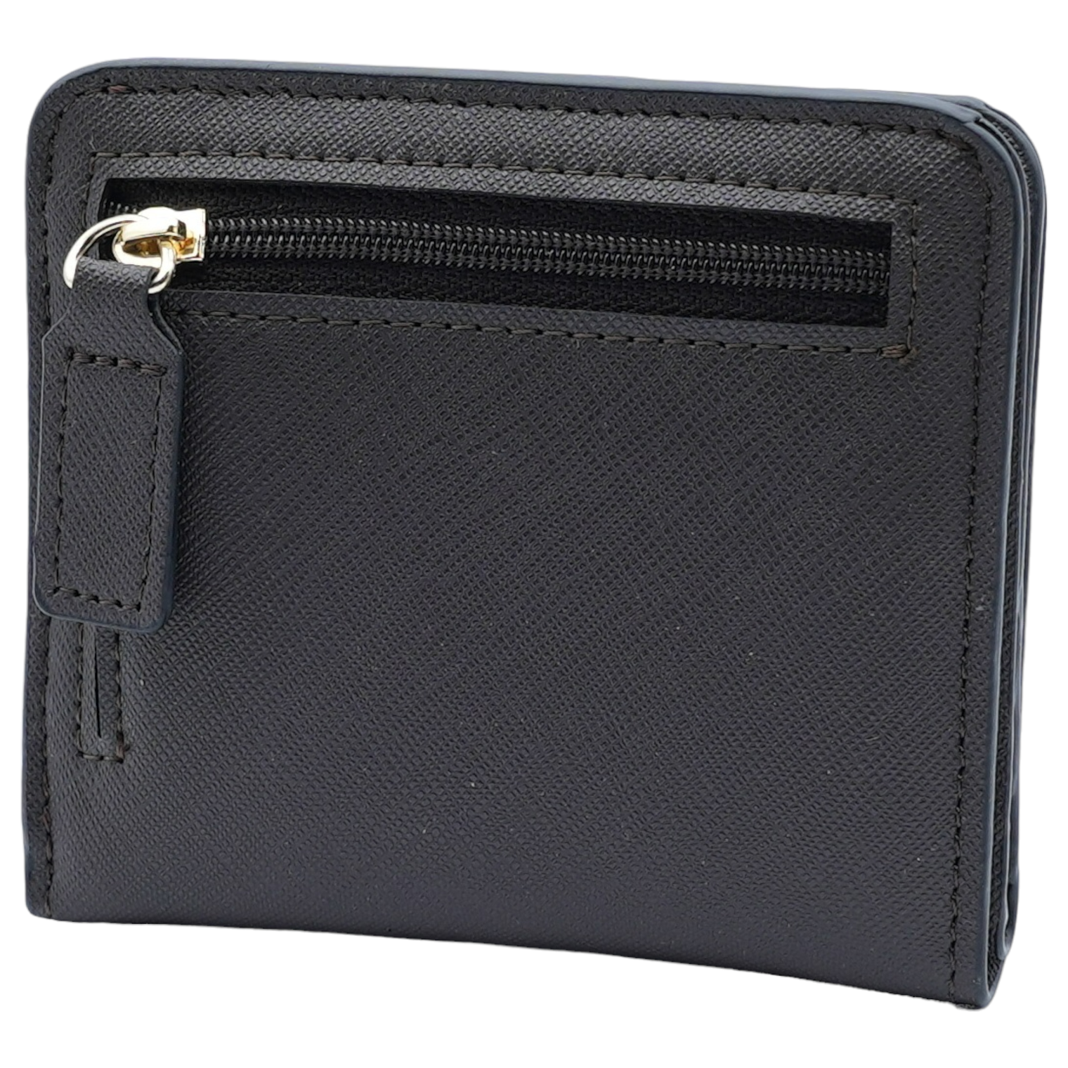 Women's Small Compact Bifold Wallet with Window ID