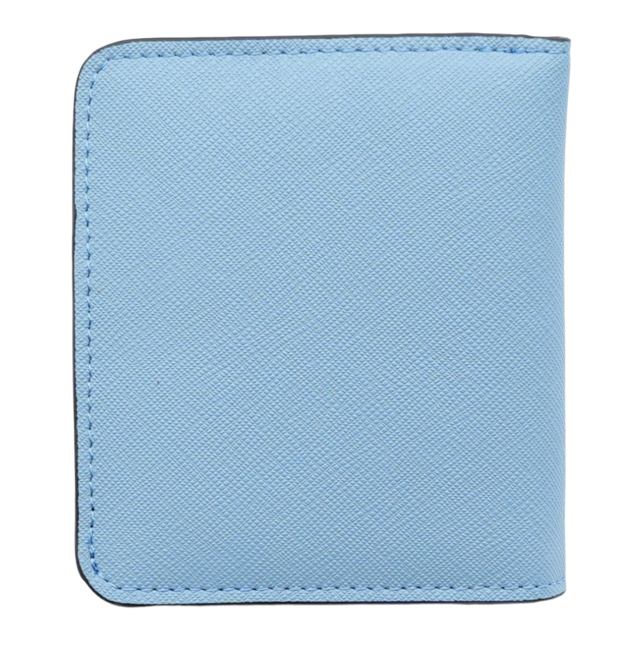 Women's Small Compact Bifold Wallet with Window ID