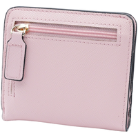 Women's Small Compact Bifold Wallet with Window ID