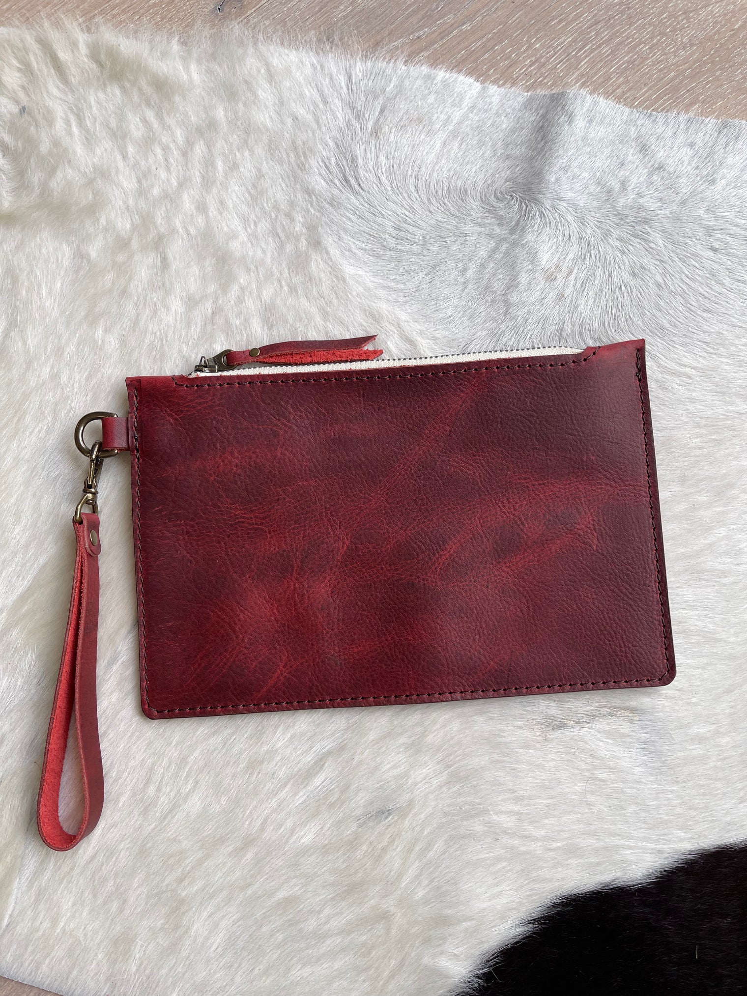 Alex Zippered Clutch