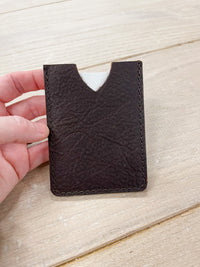 Leather Card Sleeve