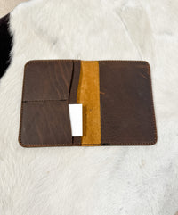 Leather Passport Cover/Wallet