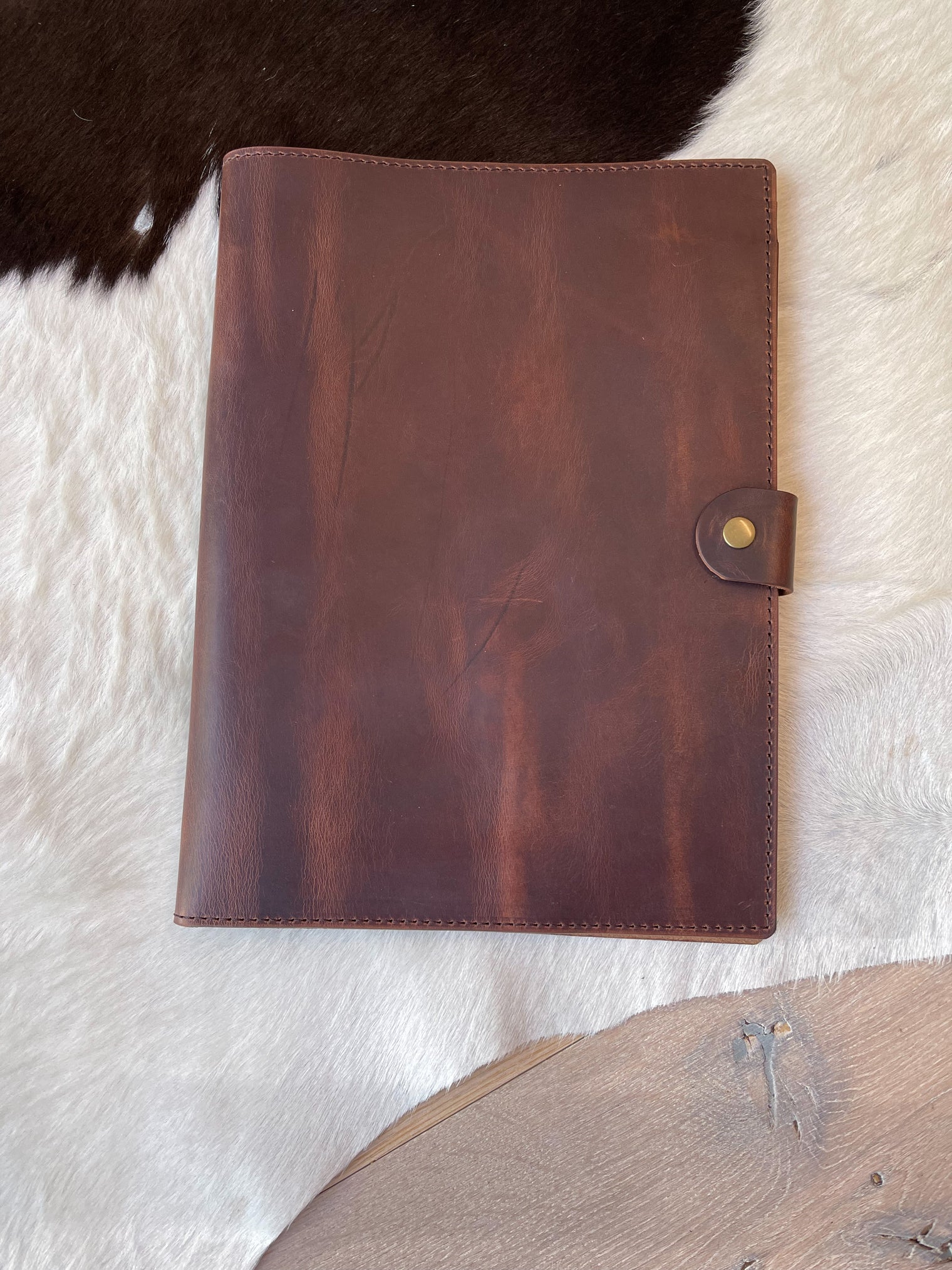 Leather Legal Size Notebook