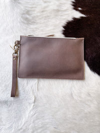 Alex Zippered Clutch