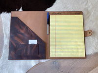 Leather Legal Size Notebook